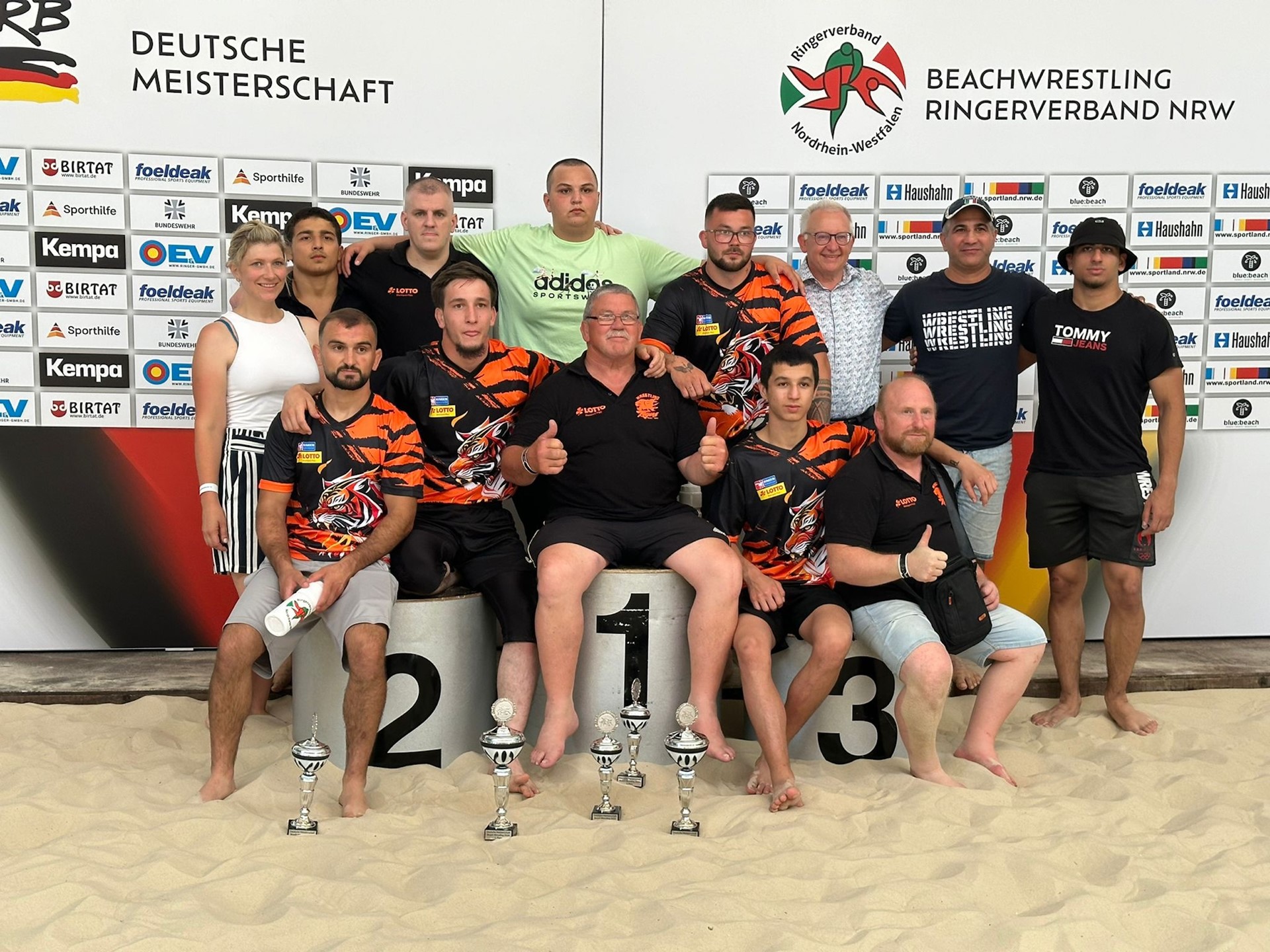 Sechs Starter, fünf Medaillen und zwei Deutsche Meister